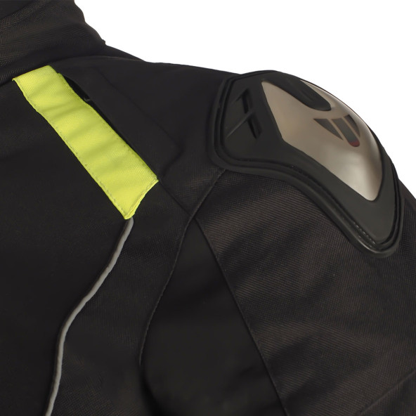 Vexo Axıon H20 4 Mevsim Motosiklet Montu Siyah-Neon - 3