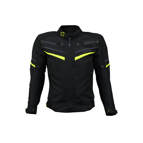 Vexo Calıfornıa 4 Mevsim Motosiklet Montu Siyah-Neon Sarı - 2
