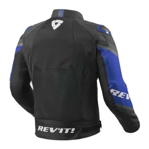 Revit Fortuna Aır Siyah-Mavi Yazlık Motosiklet Montu - Resim 2