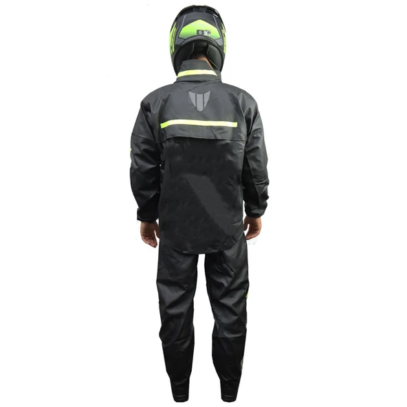 Vexo Pvc Motosiklet Alt Üst Takım Yağmurluk - 4