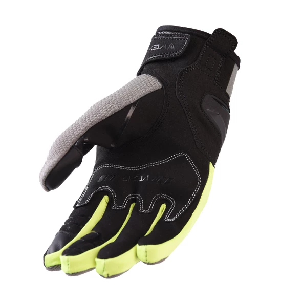 VEXO GLOBE NARDO GRİ-NEON YAZLIK MOTOSİKLET ELDIVENİ - 2