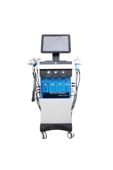 Profesyonel Ayaklı Hydrafacial 14 Multifonksiyon 8 Başlıklı - Resim 4