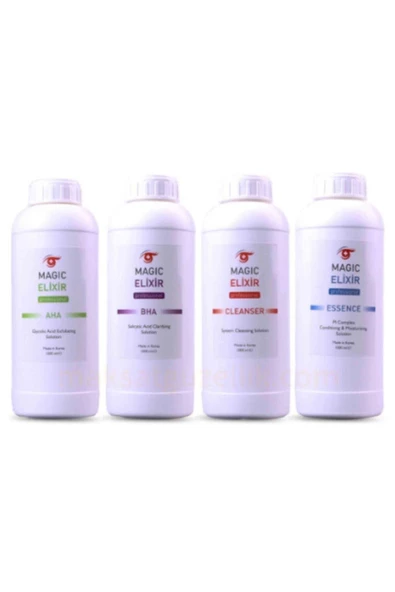 Hydrafacial Solüsyon Seti 4'lü ürün görseli