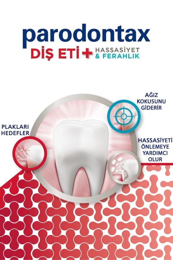 PARODONTAX DİŞ MACUNU DİŞ ETİ+HASSASİYET+FERAHLIK 75 ML - 3