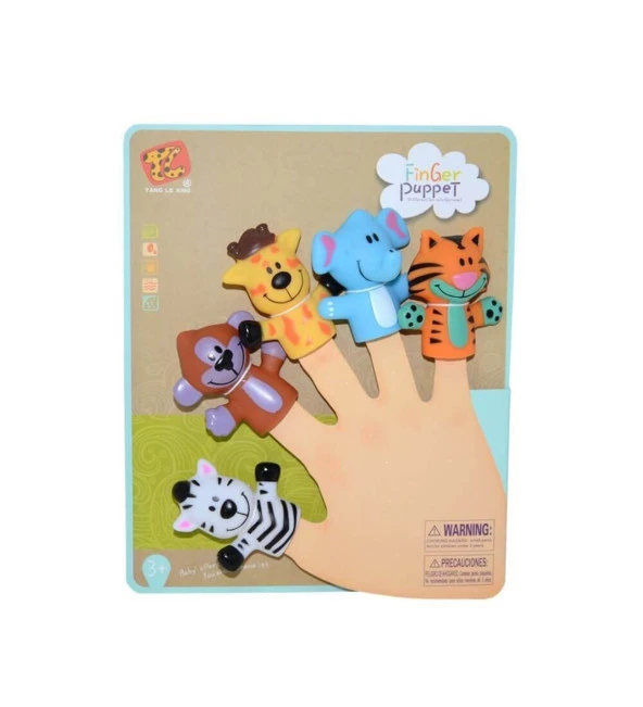 Finger Puppet - Hayvan Figürlü Parmak Kuklası