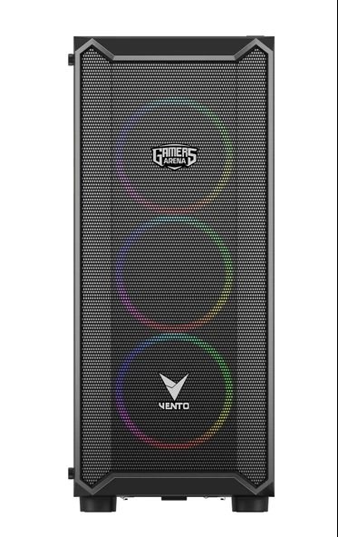 GAMERS ARENA VENTO VG16AL MESH 4x120MM RGB FAN E-ATX GAMING KASA - 3