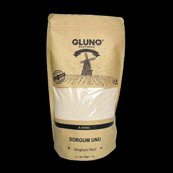 GLUNO GLUTENSİZ SORGUM UNU 500 GR