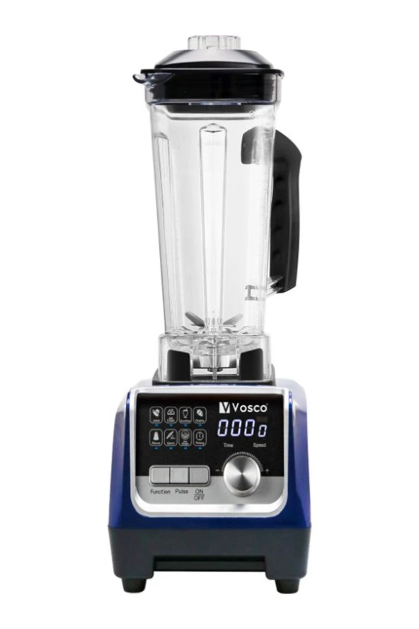 Vosco Dijital Bar Blender Pro 2 Lt 2200W (Mavi) VHS-206CM