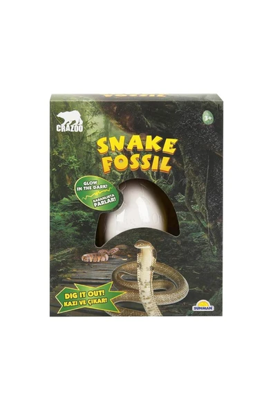 Heyecan Verici Bir Macera Sizi Bekliyor: Karanlıkta Parlayan Yılan Yumurtası Kazı Seti - 4