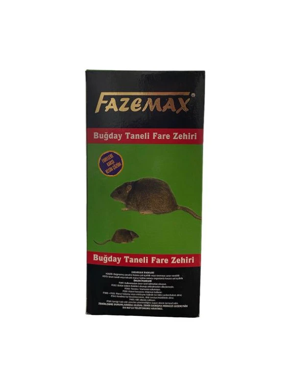 Fazemax Buğday Taneli Fare Zehiri 1 kg