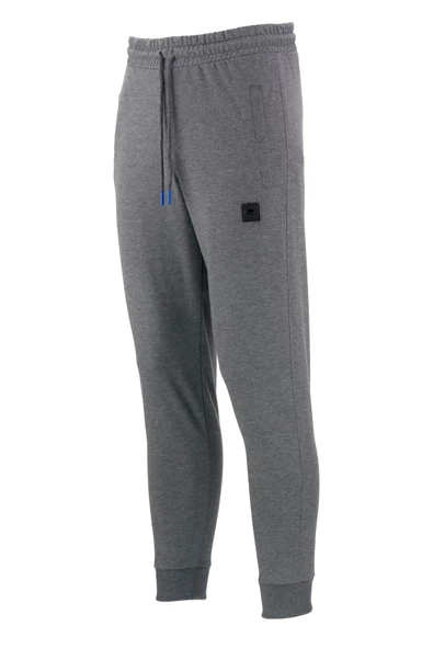 Erkek Bottom Suit Arka Cepli Siyah Antrasit 2'li Eşofman Altı Seti - 6