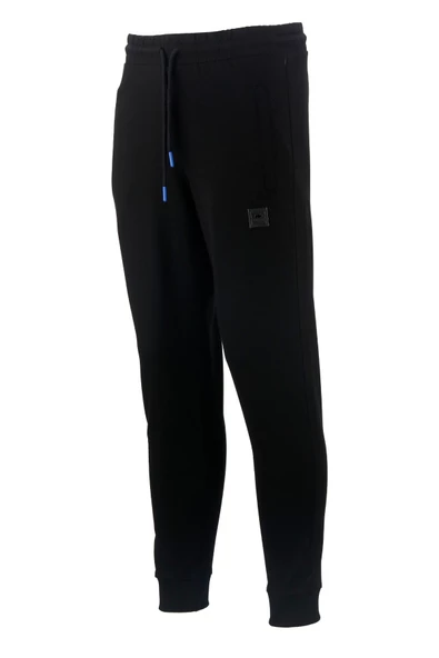 Erkek Bottom Suit Arka Cepli Siyah Antrasit 2'li Eşofman Altı Seti - 2