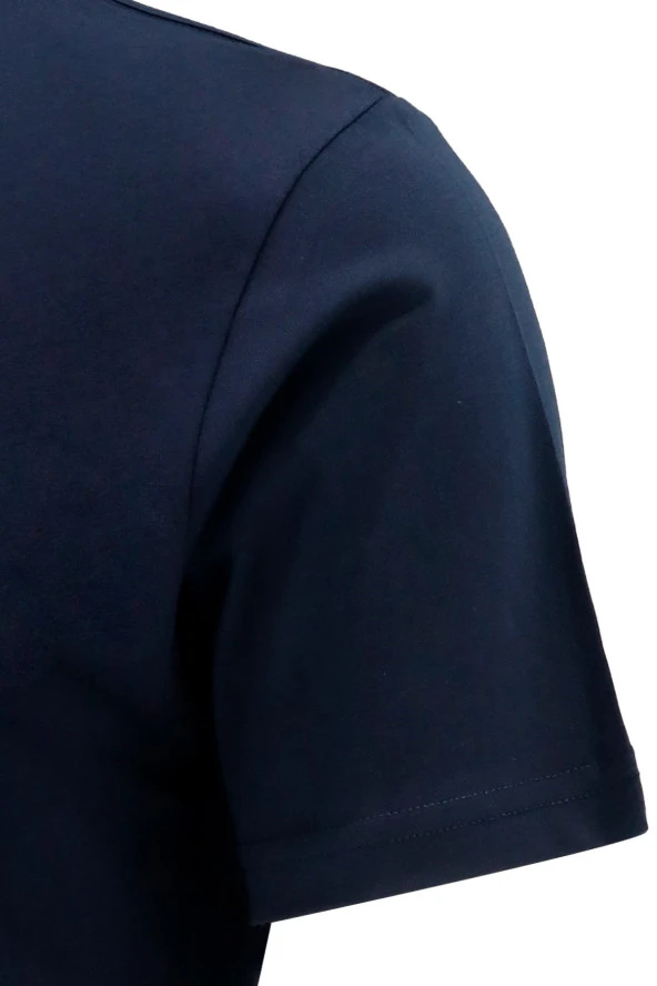 Erkek Standart Fit Lacivert Beyaz 2'li Set T-Shirt - 5