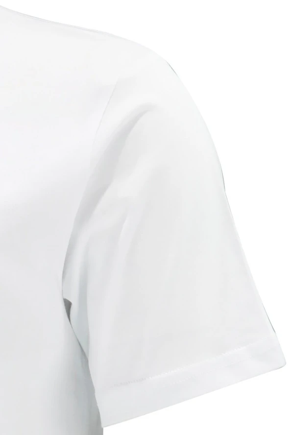 Erkek Standart Fit Lacivert Beyaz 2'li Set T-Shirt - 9