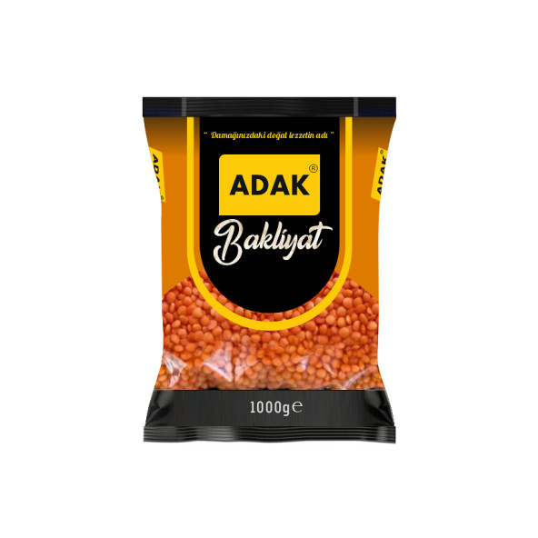 Adak Kırmızı Mercimek 1 KG