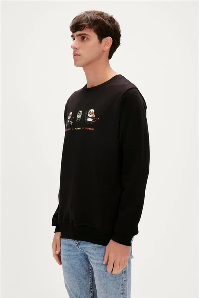 BAD BEAR ERKEK PLAY HARD CREWNECK 23.02.12.018 - 6