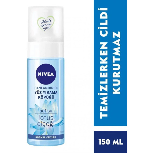 Nıvea Canlandırıcı Yüz Yıkama Köpüğü Normal Ciltler 150 Ml