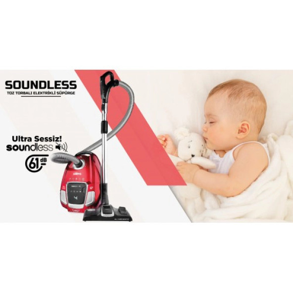 STYİLEVS SOUNDLESS SESSİZ SÜPÜRGE