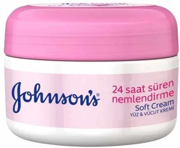 Johnsons Soft Nemlendirici Yüz ve Vücut Kremi 200ML