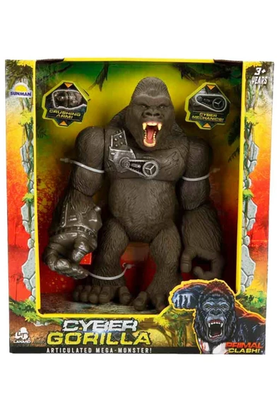 Jurassic Clash Siber Goril: Savaşın Yeni Kahramanı 27cm. - 4