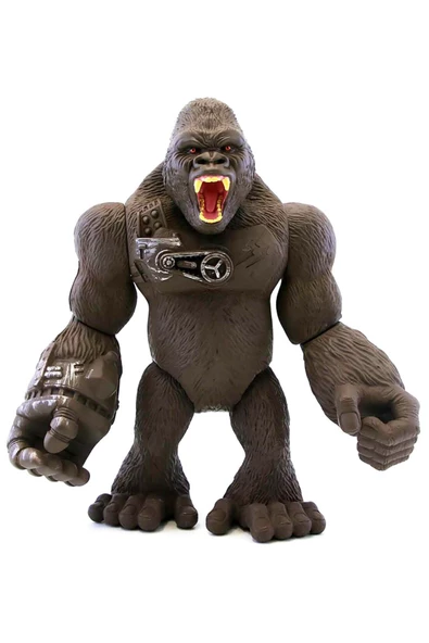 Jurassic Clash Siber Goril: Savaşın Yeni Kahramanı 27cm.