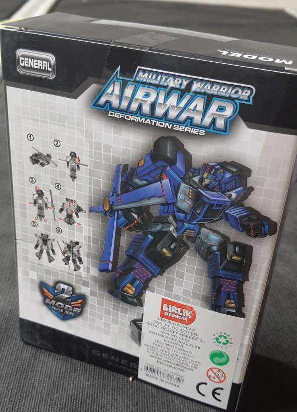 Birlik Helikopter Transformer HF7699AB 2352 Robot - 5