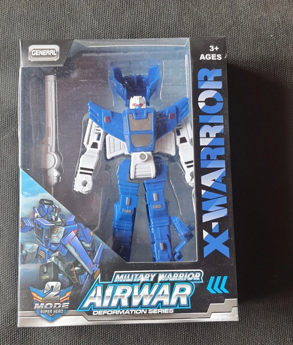 Birlik Helikopter Transformer HF7699AB 2352 Robot - 6