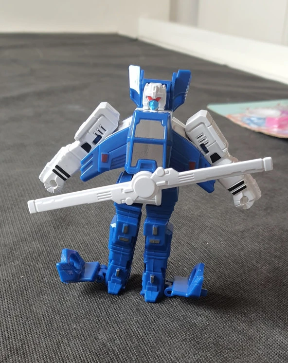 Birlik Helikopter Transformer HF7699AB 2352 Robot - 11
