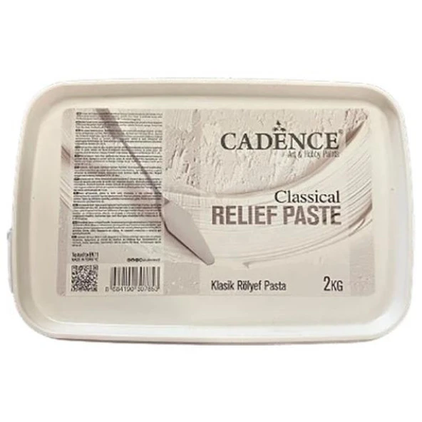 Cadence Klasik Rölyef Pasta 2 kg