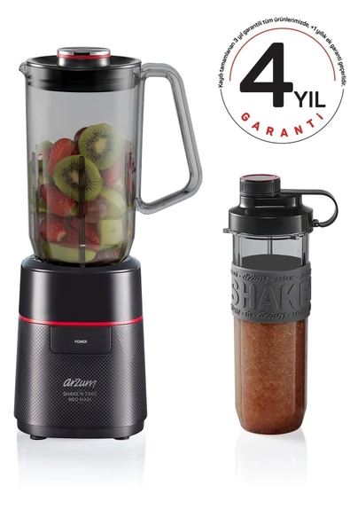 Arzum AR1174-S Shake'N Take Neo Maxi Siyah Kişisel Sürahi Blender - 2