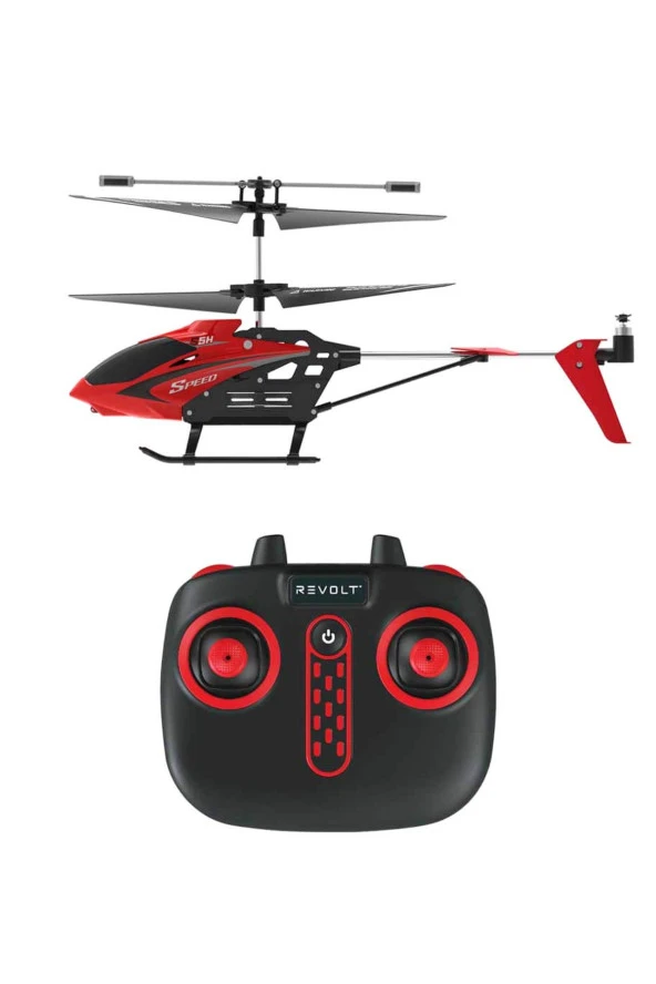 Heyecan Verici Uçuş Deneyimi: Işıklı USB Şarjlı Uzaktan Kumandalı Helikopter
