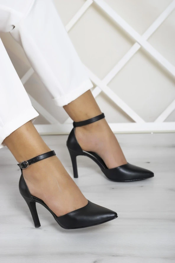 Erkan Saçmacı Sindy Siyah Vegan Stiletto - 2