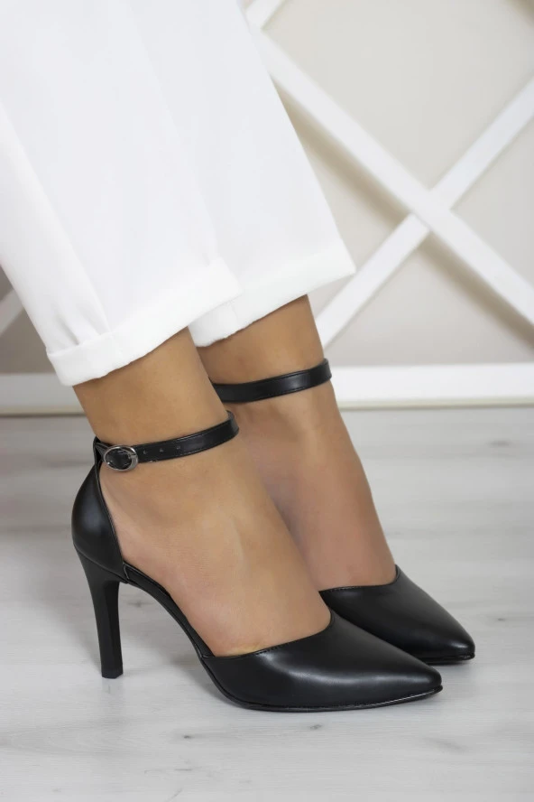Erkan Saçmacı Sindy Siyah Vegan Stiletto - 3