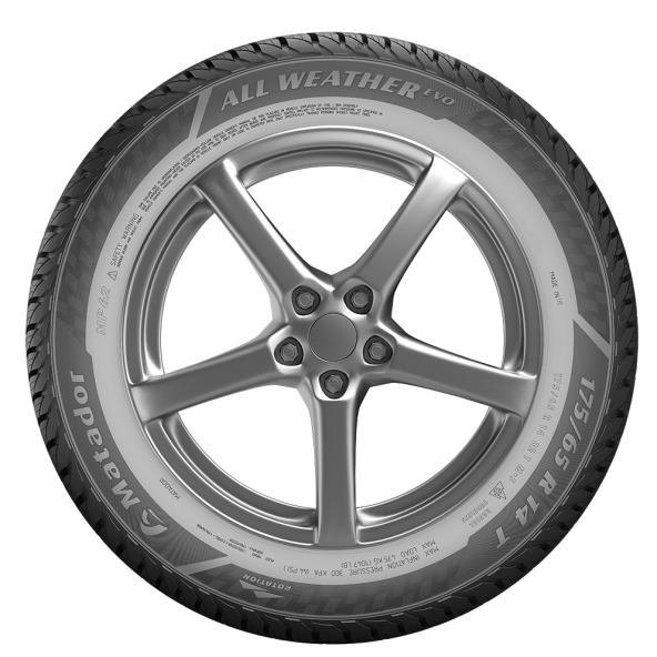 Matador 195/50R15 82H MP62 ALL WEATHER EVO 2024 Üretimi 4 Mevsim  Lastik - Resim 3
