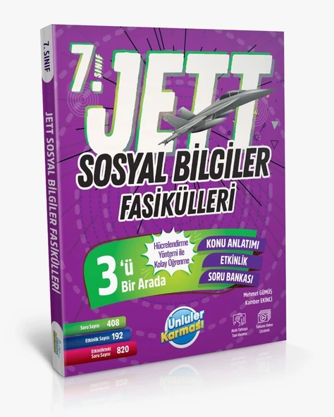 Ünlüler Karması 7. Sınıf Jett Sosyal Bilimler Fasikülleri