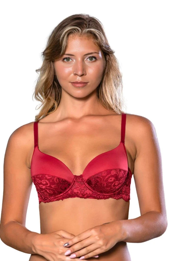 Gallipoli Kadın Dantelli Yarım Dolgulu Sütyen 1130 - Resim 4