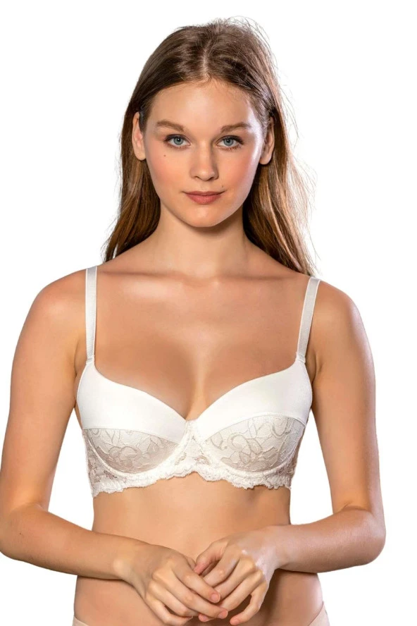 Gallipoli Kadın Dantelli Yarım Dolgulu Sütyen 1130 - Resim 6