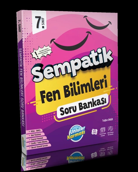 Ünlüler Karması 7. Sınıf Sempatik Fen Bilimleri Soru Bankası