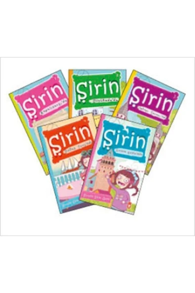 ŞİRİN İSTANBULU GEZİYORUM 1-5 KİTAP-TİMAŞ