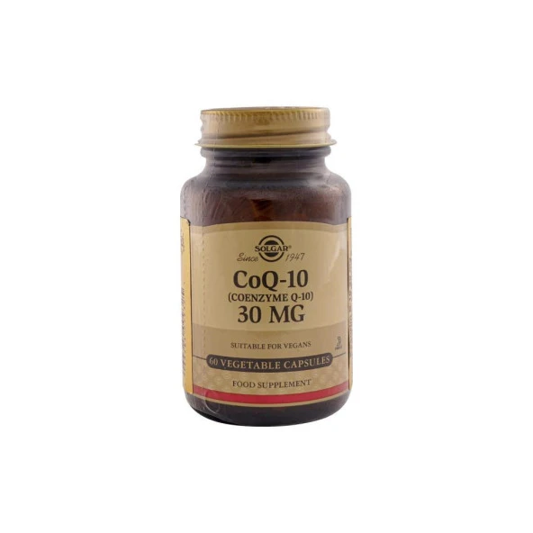 Solgar Coenzyme Q-10 30mg 60 Kapsül