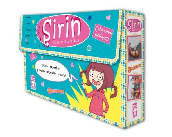 Şirin Dünyayı Geziyorum Set (5 Kitap) Timaş