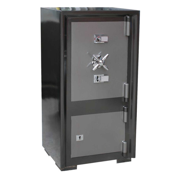105 Cm Anahtarlı Yangına Dayanıklı Sur Çelik Para Kasası - 2