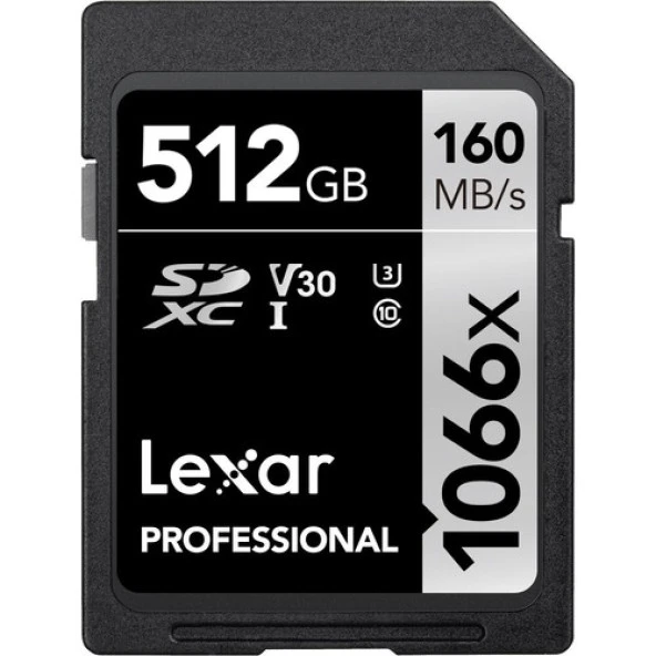 Lexar Professional 512 GB 1066X Sdxc Hafıza Kartı