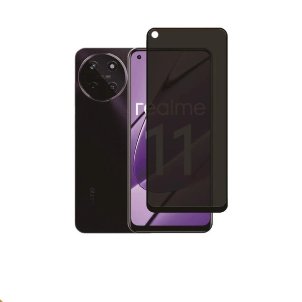 Realme 11 4G ile Uyumlu HAYALET Esnek Nano Kırılmayan Ekran Koruyucu