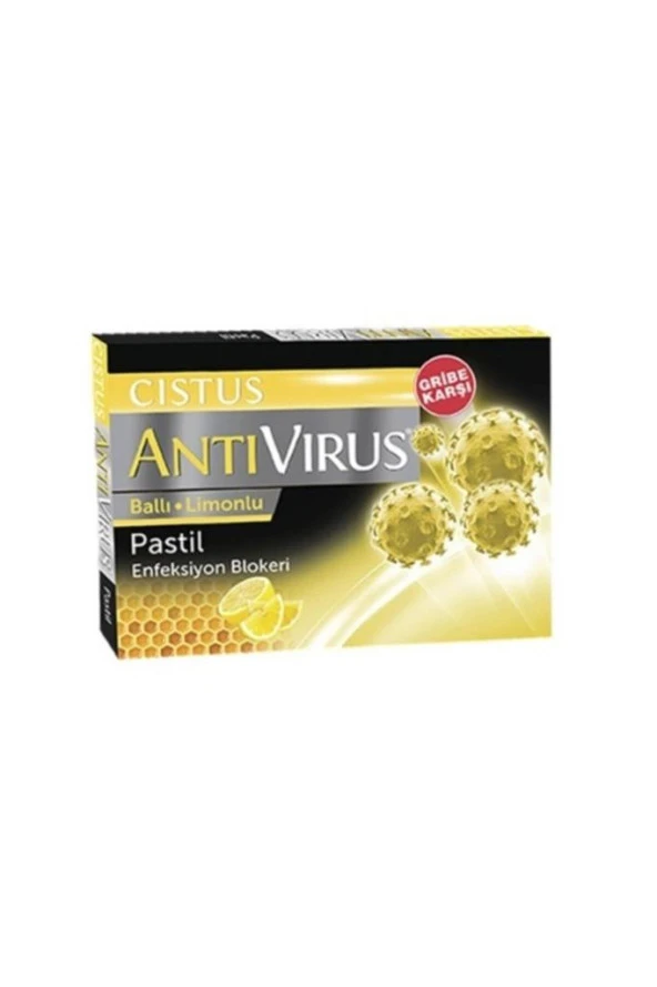 Cistus Antivirus Ballı Limonlu Pastil (SKT:01/2026)