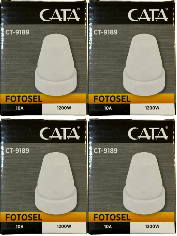 Cata CT-9189 1200W 10A Fotosel (4 Adet)
