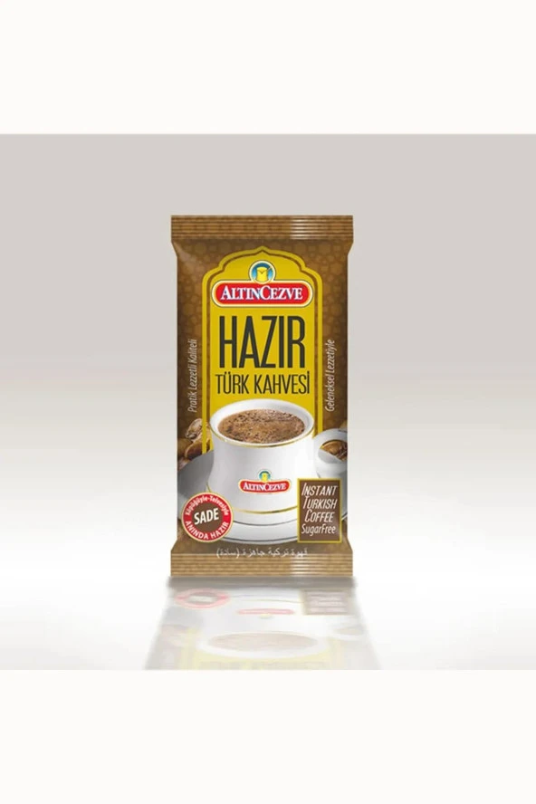 Altın Cezve Hazır Türk Kahvesi Sade 20 x 7 Gr - 3