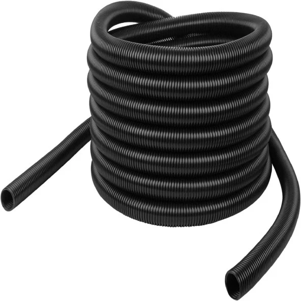 srfn ticaret (5 Metre) 38 mm Çaplı Ev-Ofis-Endüstriyel ve Ticari Süpürgeler Için Siyah Renk Hortum