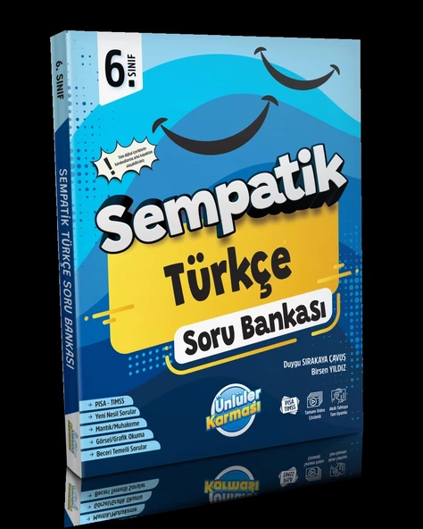 Ünlüler Karması 6. Sınıf Sempatik Türkçe Soru Bankası ürün görseli 1