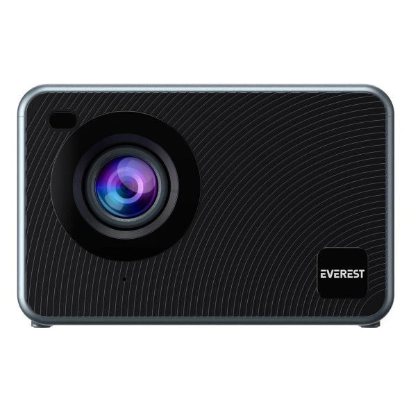 Everest Gri- Siyah 1080P 9800 Lümens Tripodlu Android 9.0 4K Destekli Full HD Projeksiyon Cihaz - 3